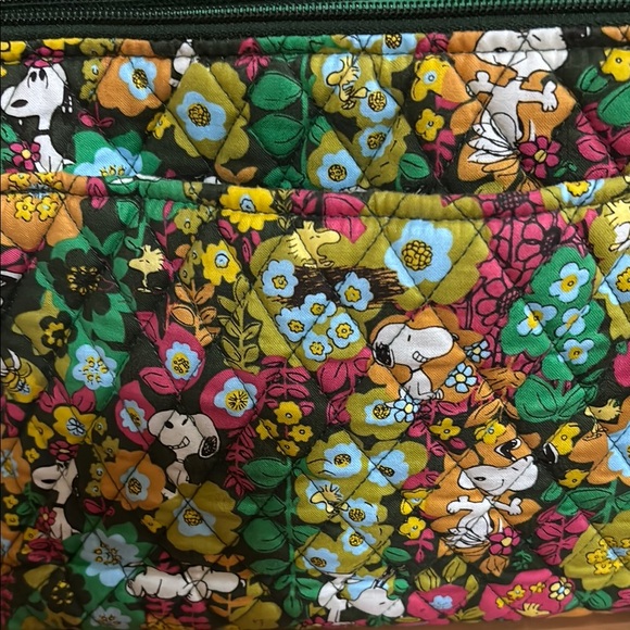 Vera Bradley Playful Green and Yellow Crossbody Bags - Picture 3 of 3